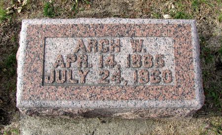 MCFARLANE, ARCH W. - Black Hawk County, Iowa | ARCH W. MCFARLANE 