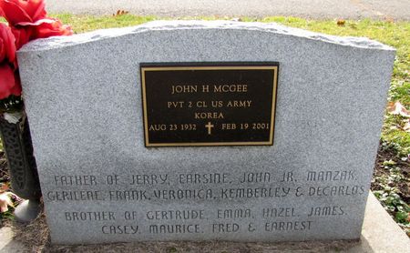 MCGEE, JOHN H. - Black Hawk County, Iowa | JOHN H. MCGEE 