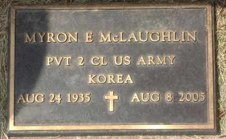 MCLAUGHLIN, MYRON E. - Black Hawk County, Iowa | MYRON E. MCLAUGHLIN 