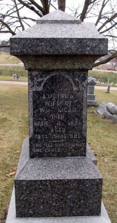 MEAD, LUCINDA - Black Hawk County, Iowa | LUCINDA MEAD 