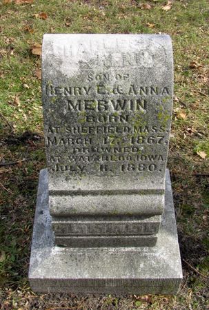 MERWIN, CHARLES HENRY - Black Hawk County, Iowa | CHARLES HENRY MERWIN 