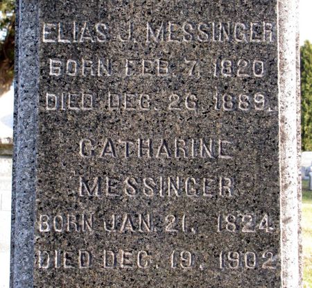 MESSINGER, ELIAS J. - Black Hawk County, Iowa | ELIAS J. MESSINGER 