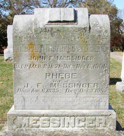 MESSINGER, JOHN F. - Black Hawk County, Iowa | JOHN F. MESSINGER 