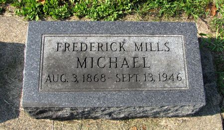 MICHAEL, FREDERICK MILLS - Black Hawk County, Iowa | FREDERICK MILLS MICHAEL 