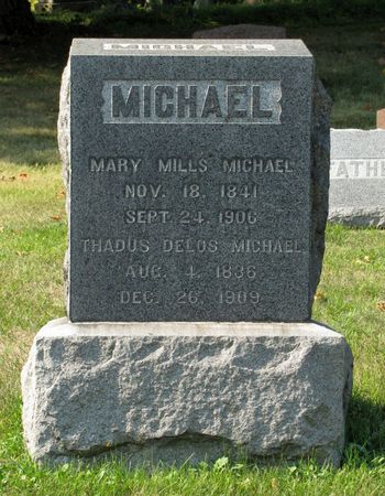 MILLS MICHAEL, MARY - Black Hawk County, Iowa | MARY MILLS MICHAEL 