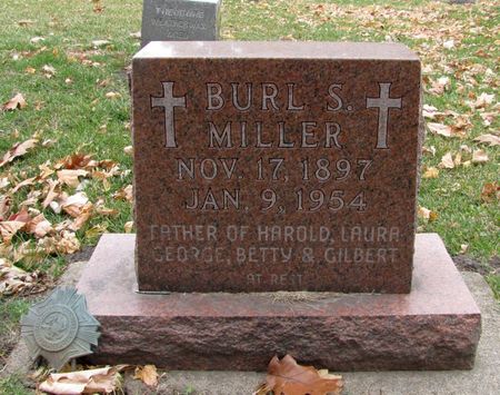 MILLER, BURL S. - Black Hawk County, Iowa | BURL S. MILLER 