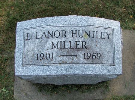 HUNTLEY MILLER, ELEANOR - Black Hawk County, Iowa | ELEANOR HUNTLEY MILLER 