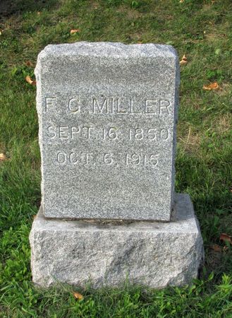 MILLER, F. G. - Black Hawk County, Iowa | F. G. MILLER 