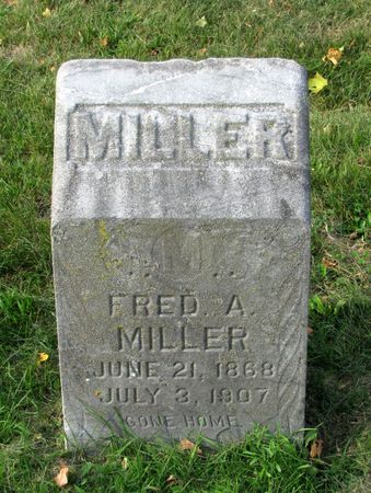 MILLER, FRED A. - Black Hawk County, Iowa | FRED A. MILLER 