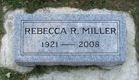 MILLER, REBECCA R. - Black Hawk County, Iowa | REBECCA R. MILLER 