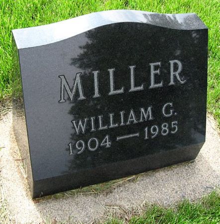MILLER, WILLIAM G. - Black Hawk County, Iowa | WILLIAM G. MILLER 