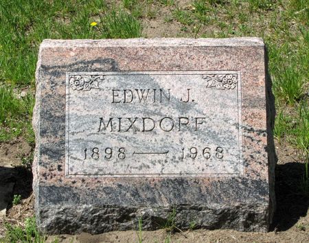 MIXDORF, EDWIN J. - Black Hawk County, Iowa | EDWIN J. MIXDORF 
