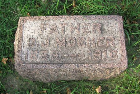 MOSHER, ORSAN J. - Black Hawk County, Iowa | ORSAN J. MOSHER 