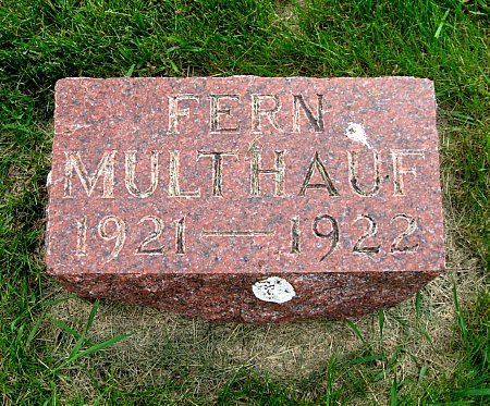 MULTHAUF, FERN - Black Hawk County, Iowa | FERN MULTHAUF 