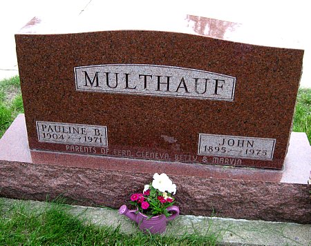 MULTHAUF, JOHN - Black Hawk County, Iowa | JOHN MULTHAUF 