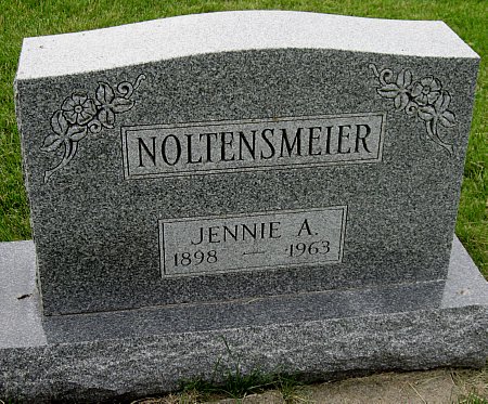NOLTENSMEIER, JENNIE A. - Black Hawk County, Iowa | JENNIE A. NOLTENSMEIER 