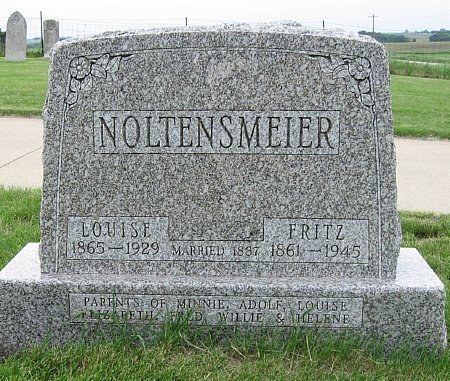 NOLTENSMEIER, FRITZ - Black Hawk County, Iowa | FRITZ NOLTENSMEIER 