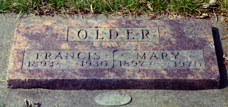 OLDER, FRANCIS - Black Hawk County, Iowa | FRANCIS OLDER 