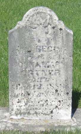 ORTNER, ANNA REGINA - Black Hawk County, Iowa | ANNA REGINA ORTNER 