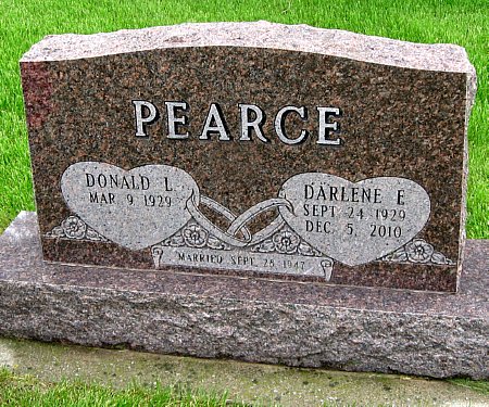 PEARCE, DARLENE E. - Black Hawk County, Iowa | DARLENE E. PEARCE 