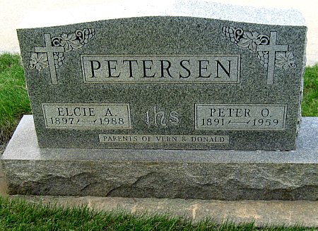 PETERSEN, ELCIE A. - Black Hawk County, Iowa | ELCIE A. PETERSEN 