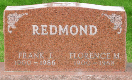 VERBRAKEN REDMOND, FLORENCE M. - Black Hawk County, Iowa | FLORENCE M. VERBRAKEN REDMOND 