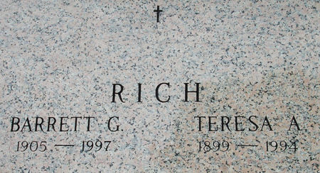 RICH, BARRETT G. - Black Hawk County, Iowa | BARRETT G. RICH 