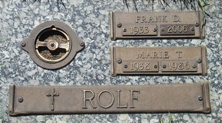 JANS ROLF, MARIE T. - Black Hawk County, Iowa | MARIE T. JANS ROLF 