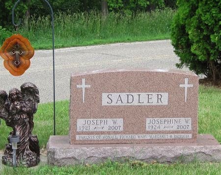 SADLER, JOSEPHINE W. - Black Hawk County, Iowa | JOSEPHINE W. SADLER 