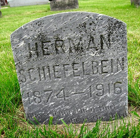 SCHIEFELBEIN, HERMAN - Black Hawk County, Iowa | HERMAN SCHIEFELBEIN 