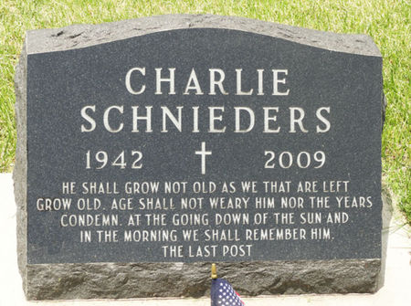 SCHNIEDERS, CHARLES 