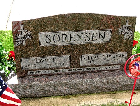 CHRISMAN SORENSEN, BEULAH - Black Hawk County, Iowa | BEULAH CHRISMAN SORENSEN 