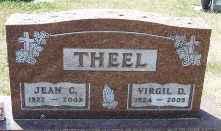 FARMER THEEL, JEAN CECELIA - Black Hawk County, Iowa | JEAN CECELIA FARMER THEEL 