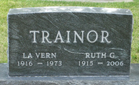 TRAINOR, LA VERN - Black Hawk County, Iowa | LA VERN TRAINOR 