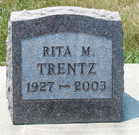 TRENTZ, RITA M. - Black Hawk County, Iowa | RITA M. TRENTZ 