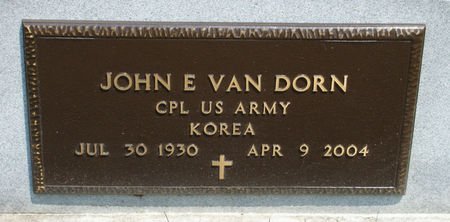 VAN DORN, JOHN E., - Black Hawk County, Iowa | JOHN E., VAN DORN 