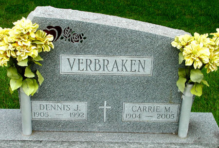 VERBRAKEN, DENNIS JAMES - Black Hawk County, Iowa | DENNIS JAMES VERBRAKEN 