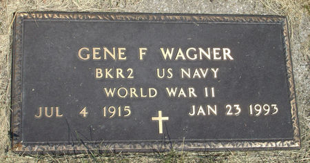 WAGNER - US NAVY, GENE F. - Black Hawk County, Iowa | GENE F. WAGNER - US NAVY 