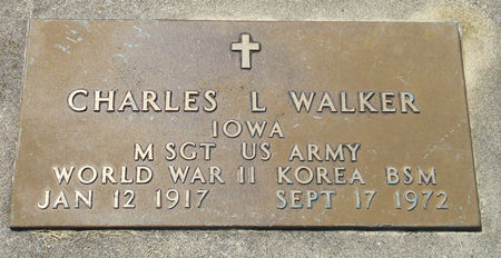 WALKER, CHARLES L. - Black Hawk County, Iowa | CHARLES L. WALKER 