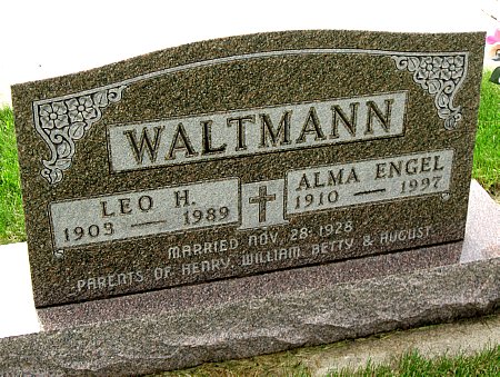 WALTMANN, LEO HERMAN - Black Hawk County, Iowa | LEO HERMAN WALTMANN 