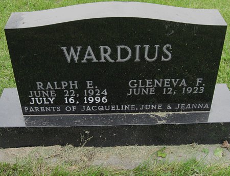 WARDIUS, RALPH E. - Black Hawk County, Iowa | RALPH E. WARDIUS 