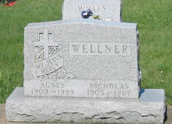 WELLNER, AGNES - Black Hawk County, Iowa | AGNES WELLNER 