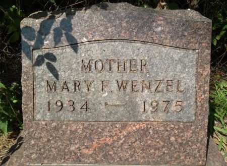WENZEL, MARY F. - Black Hawk County, Iowa | MARY F. WENZEL 
