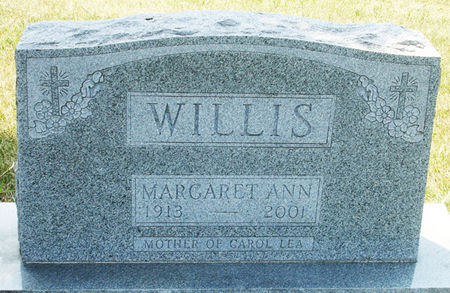 KRAMER WILLIS, MARGARET ANN - Black Hawk County, Iowa | MARGARET ANN KRAMER WILLIS 