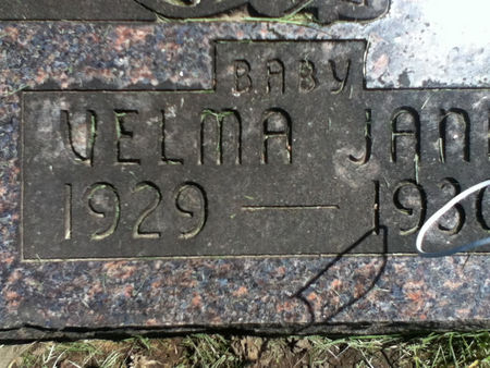 CARPENTER, VELMA JANE - Boone County, Iowa | VELMA JANE CARPENTER 