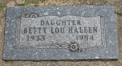 HALEEN, BETTY - Boone County, Iowa | BETTY HALEEN 