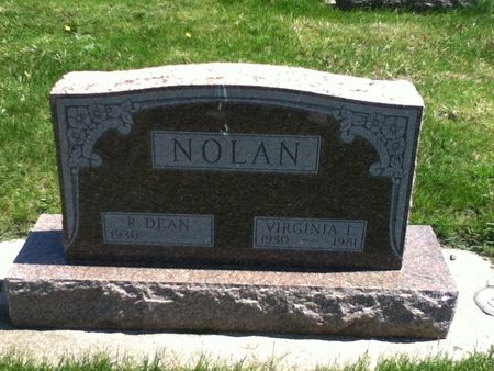 NELSON NOLAN, VIRGINIA L. - Boone County, Iowa | VIRGINIA L. NELSON NOLAN 