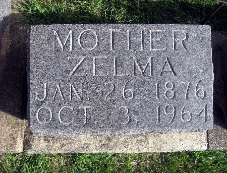 ACKER, ZELMA - Bremer County, Iowa | ZELMA ACKER 