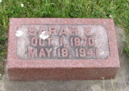 ALCOCK, SARAH E. - Bremer County, Iowa | SARAH E. ALCOCK 