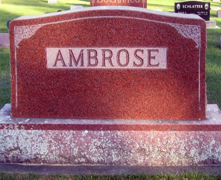 AMBROSE FAMILY, ROBERT, MILDRED, WILLIAM, MARTHA - Bremer County, Iowa | ROBERT, MILDRED, WILLIAM, MARTHA AMBROSE FAMILY 